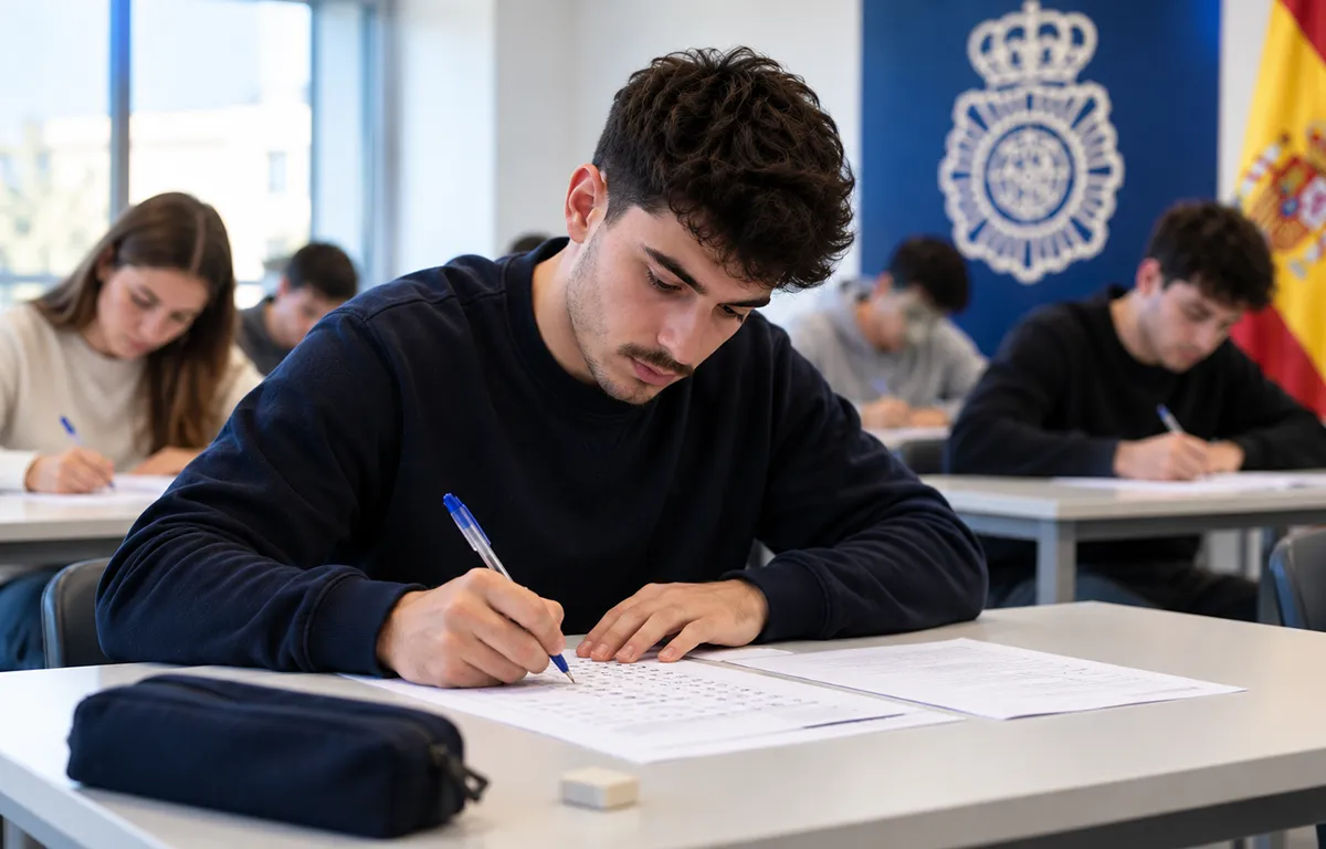 examen resuelto de Policía Nacional 2026
