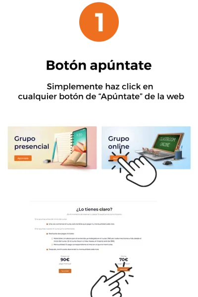 PROCESO DE PAGO-PASO 1 ACADEMIA ALBACER