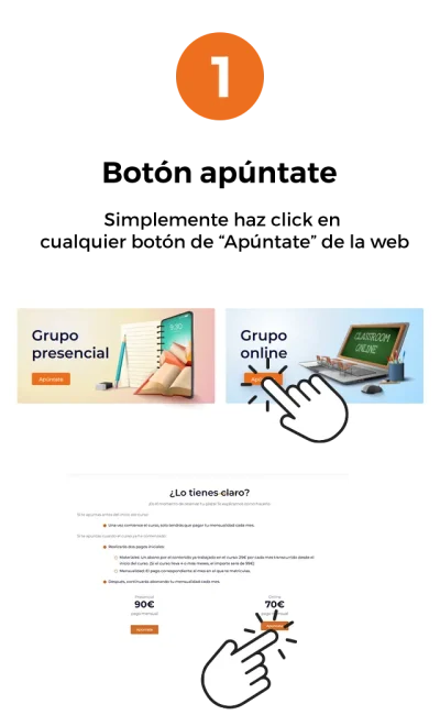 PROCESO DE PAGO-PASO 1 ACADEMIA ALBACER
